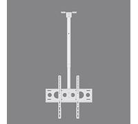 Ceiling Mount TV Bracket for 32-50 Inch Flat & Curved TVs Fully Adjustable Swivel Design Heavy-Duty Up to 88 lbs Easy Installation with Secure Screw Fixing.