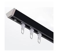 Ceiling Mounted Aluminum ain Track System - Adjustable Sliding Rail for Privacy Room Divider 2-10m t for Commercias Bay & Bathrooms White h
