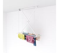 Ceiling-mounted pulley clothes airer, space-saving drying rack, 10kg capacity
