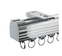 Ceiling or Wall Curtain Track System Heavy-Duty Aluminum Sliding Room Divider Smooth Operation Easy Installation Space Optimization Solution for Home and Office.