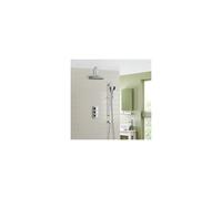 Ceiling Rain Shower Head with Handset 2 Way| Concealed Thermostatic Mixer| Rose