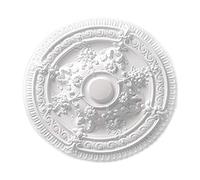 Ceiling Rose Helena Resin Strong Light Design Not Polystyrene Easy Fix 66cm Deco