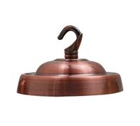LEDSone Ceiling Rose Hook Plate Vintage Copper Metal 10.5 cm Antique Single Out Side Fitting with Accessories for Chandliers Pendant Lights Wall Lamps Hanging Lights Planters Decorations