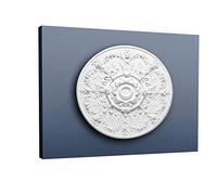 Ceiling Rose Rosette Orac Decor R64 LUXXUS Medallion Centre Quality Decorative Flower White 95 cm = 37 inch Diameter