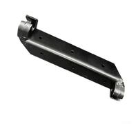 Ceiling Socket Wrench for Thread Rod Installation, Dual Head Design with Integrated 10mm 14mm Flare Nut Wrenches, High Carbon Steel Construction, Black(10mm+14mm)