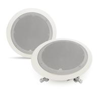 Ceiling Speaker 100V Line Quick Fit 8 Inch Driver for Home Office Bar PAIR