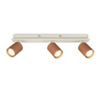 Ceiling Spotlight Bar GU10 Adjustable 2 3 Spot Light Black Beige Kitchen Hallway