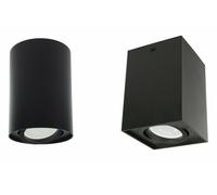 Ceiling Spotlight Downlight Cover Luminaire 3 Colours Round Square Surface Mount