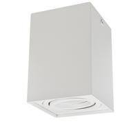 Ceiling Spotlight Downlight Cover Luminaire Square Surface Mount Modern White UK