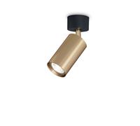 Ideal Lux Dynamite Single Spotlight in a Satin Brass Finish