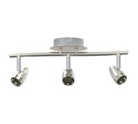 vidaXL Ceiling Spotlight Nickel 24 x 22 x 12.5 cm Metal