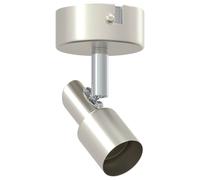 vidaXL Ceiling Spotlight with Spotlights Nickel 70 x 9 x 12.5 cm Steel
