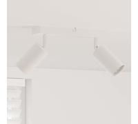 Ceiling Spotlight with Spotlights White 26 x 6 x 16 cm Metal