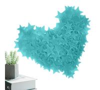 Ceiling Stars - Fluorescent Stars for Ceiling and Wall - Fluorescent Starry Sky Decor Leave No Trace, Wall Decal Sticker for Ceiling Decoration Room Lnhgh