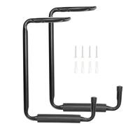 Ceiling Storage Rack - Steel Hanger, Multifunctional Garage Organizer, Strong and Adjustable Design | Elevated for Bicycles Stairs Basements Rooms Service Solution Hoga Organization