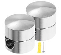 Ceiling Swag Hooks Aluminum 2pcs for Pendant Light Cord Hanging | Smooth Surface, Secure Connection Silver Finish, Easy Install for Home Decor and Versatile Use