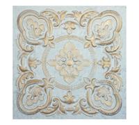 Ceiling Tiles for Bedroom, Interior PVC Wall Panels, for Saloon PL30 10tiles/lot (Aged White Gold)