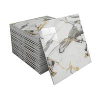 Ceiling Tiles, Self-Adhesive PVC Ceiling Panels, Peel-and-Stick Ceiling Tiles, Waterproof, Easy to Clean, Stick-on, Lightweight, for Home and Office Decoration(D,20 Tiles)