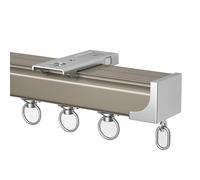 Ceiling Track System for Curtains, Wall-Mounted, Heavy-Duty Roller Glide for Room Dividers and Privacy Solutions - Enhance Your Space with Easy Installation!