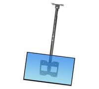 Ceiling TV Bracket, Ceiling TV Mount, Adjustable Height TV Ceiling Mount, Fits 20-32 Inch TVs, Full Motion 360 Deg Rotation Tilt Swivel TV Mount(0.5-0.85m)