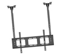 Ceiling TV Bracket, Ceiling TV Mount, Height Adjustable Two Post Hanging TV Mount For 50-100 Inch LED Flat Screen