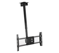 Ceiling TV Bracket, Ceiling TV Mount, Tilt And Swivel TV Stand For 50-80 Inch TVs, With Load Of 100kg/220Lbs, Two Types Of Installation(1-1.6m)