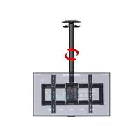 Ceiling TV Mount, Adjustable Height Telescoping TV Bracket, Fits 37-85inch LCD Flat Screen TVs, Wall TV Mount Bracket, Metal Expansion Screw Fixing