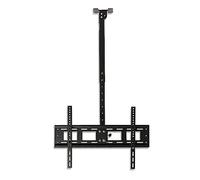 Ceiling TV Mount Bracket, Adjustable Full Motion 360° Rotation, Tilt Swivel Wall Mount for 40-80 Inch LED Screens, Easy Flip Down Design