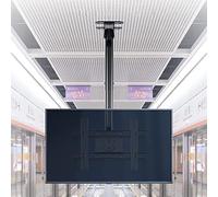 Ceiling TV Mount Bracket - Adjustable Height Tilt and Swivel Ceiling TV Mount, Fits 32-75 Inch Flat Panel TVs,4M