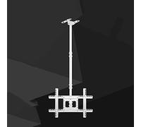 Ceiling TV Mount Bracket for 32 65 Inch LCD Flat Screen TVs 30° Rotate Left and Right Max VESA 600x400mm TV Stand with Adjustable Viewing Angle