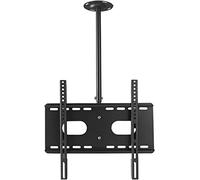 Ceiling TV Mount Bracket for 42 70" LCD Plasma Monitor Adjustable Tilt/360° Swivel TV Stand (3m Cable)
