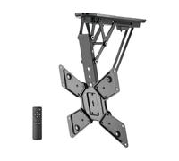 Ceiling TV Mount Bracket - Motorized Ceiling TV Mount, Fits32-55 Inch TVs, Teles Electric TV Lift With Auto Lifting, 0-75° Flip Down TV Stand, Mount On Ceilings