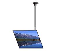 Ceiling TV Mount Bracket - Universal TV Wall Mount for 32-70 Inch LED Screens 600x400mm Easy Assembly Adjustable Height (0.73-2m) - Sturdy & Space-Saving
