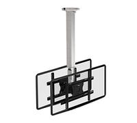 Ceiling TV Mount for 32 50 Inch Sns Adjustable Swivel & Tilt Compatible with Flat & Curved TVs Heavy Duty Support for Home Theater