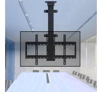 Ceiling TV Mount for 3270 Inch Flat Screens Full Motion Bracket for 55120 Inch TVs Swiveling Design VESA 600x400mm 1100x600mm Adjustable Color 7301730mm