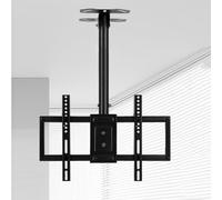Ceiling TV Mount - for 45-80 Inch TV Swivel and Tilting Bracket, Adjustable Height Ceiling TV Mount, Full Motion TV Ceiling Mount, Metal Expansion Screw Fixing-500