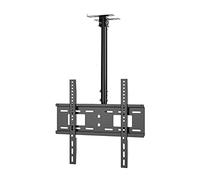 Ceiling Tv Mount, Hanging Full Motion Tv Mount Bracket Fits Most 32-55 Inch LCD Led OLED 4K Tvs, Flat Screen Displays, Tv Pole Mount Holds Up to 110Lbs5080CM
