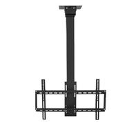 Ceiling Tv Mount Stand - Motorised Tv Bracket Stand, Height Adjustable Telescopic Auto Lifting Tv Stand, Fits 32-70 Inch Tvs, With Memory Setting And Remote Control, Max Beari,Black,1300,2000MM