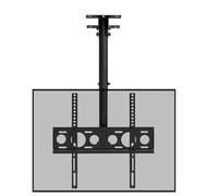 Ceiling Tv Mount Stand - Tv Wall Mount, Adjustable Height 360° Rotation Tilting, Fits Most 26"- 60" Led Flat Panel Display, With Loading 110 Lbs/50Kg, Two Installation S,