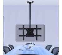 Ceiling TV Mount Stand - Tv Wall Mount,Full Motion 360 Deg Rotation Tilt Swivel TV Mount Fits 32-75 Inch Screen,With Cable Management Function,Two Installation Methods,3m