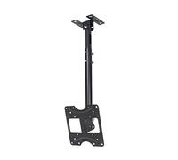 Ceiling TV Mount, Tilt Swivel LCD TV/Monitor Bracket, Fits 20-32inch LCD Flat Screen TVs, Telescopic Height Adjustment, with Loading 99lbs/45kg (Size : 0.87m) (0.87m) LWX