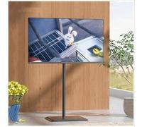 Ceiling TV Mount,TV Floor Stand for 32-65 Inch TVs, LCD TV 45 Degree Rotating Frame Floor Stand, Portable TV Mount Stand Holds with Cable Ties, Holds 37.5kg, Max VESA 600x400mm