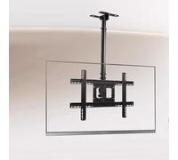 Ceiling TV Mount, Wall-mounted TV Mount With Swivel And Functions, Single-arm Mount, Height-adjustable Mount, Suitable For Both Residential And Commercial Installations(1.5m)
