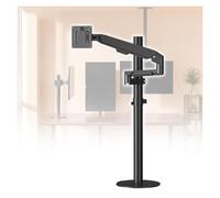 Ceiling TV Mount, Wall Support for Workstation, LCD Monitor Stand Converter, Adjustable TV Bracket for Home Office, Meeting Room, 500mm/50cm,Nero-500mm/50cm