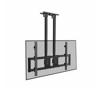Ceiling TV Stand - Adjustable Tilt TV Mount for 60-120 inch TVs, Drop Down TV Lift with Three Installation Modes