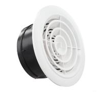 Ceiling Wall Vent Cover 125mm Rotating Control Knob(125mm) | 100mm size, rotating button control, sl esign, air inlet and outlet, easy maintenance cleaning