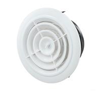 Ceiling Wall Vent Cover 125mm Rotating Control Knob(150mm) | 100mm size, rotating button control, sl esign, air inlet and outlet, easy maintenance cleaning