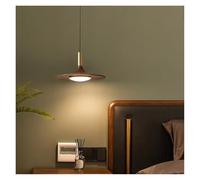 ceiling Walnut Three-Head Restaurant Light Creative Home Dining Table Bedroom Bed Luxury Flying Chandelier