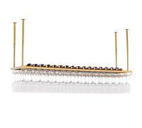 Ceiling Wine Rack - Hanging Cup Holder, Wall Mounted Glass Holder, Red Wine Glass Rack Upside Down Bar Wine Rack Goblet Holder Stemware Holder For Bar Kitchen (Color : Gold, Size : 60 * 30cm Octopus