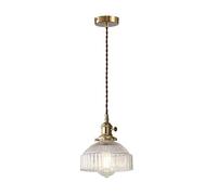 CeilingChandeliers , Nordic Simple Style Chandelier Copper Transparent Glass Round Line Pendant Lighting Adjustable Height Hanging Lamps Living Room Kitchen Island Ceiling Lamp Hallway ( Color : A )